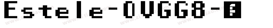Estele-OVGG8字体转换