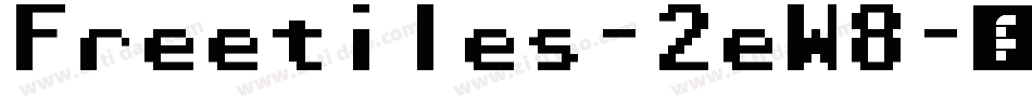Freetiles-2eW8字体转换