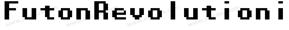 FutonRevolutionist-xRD8字体转换