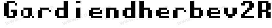 Gardiendherbev2Regular-3wL8字体转换
