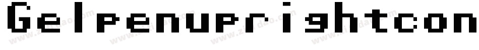 Gelpenuprightcondensed-rwg8字体转换