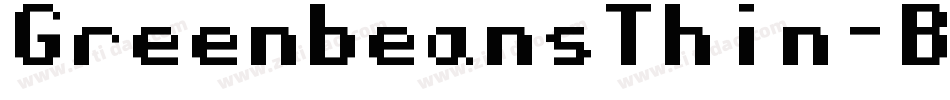 GreenbeansThin-BXL8字体转换