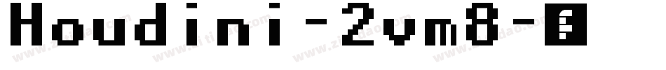 Houdini-2vm8字体转换