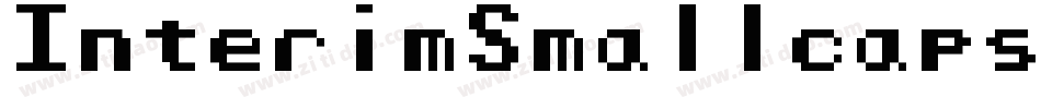 InterimSmallcaps-2gD8字体转换