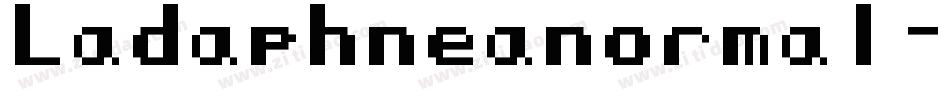 Ladaphneanormal-YAJ8字体转换