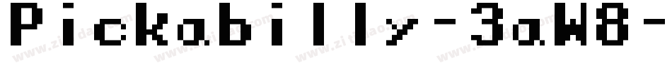 Pickabilly-3aW8字体转换