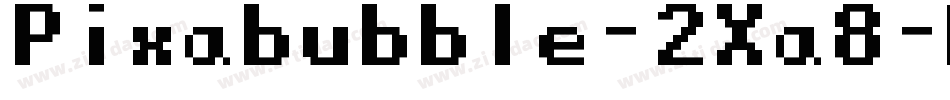 Pixabubble-2Xa8字体转换