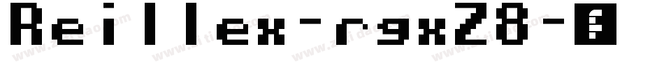 Reillex-rgxZ8字体转换