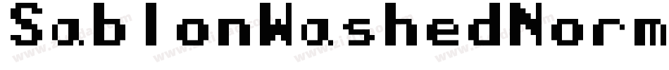 SablonWashedNormal-z8XpL字体转换 SablonWashedNormal-z8XpL字体转换