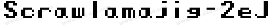 Scrawlamajig-2eJ8字体转换