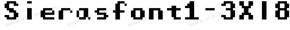 Sierasfont1-3Xl8字体转换