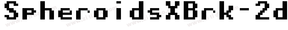 SpheroidsXBrk-2dp8字体转换
