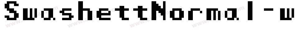 SwashettNormal-wGZ8字体转换