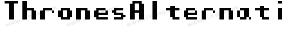 ThronesAlternative-5EA8字体转换