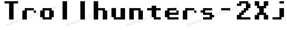 Trollhunters-2Xj8字体转换