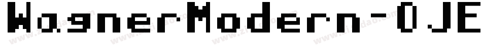 WagnerModern-OJE8字体转换