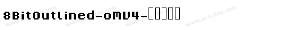 8BitOutlined-oMV4字体转换