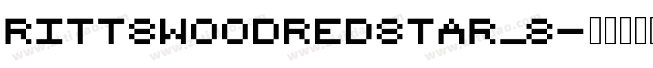 RittswoodRedStar_8字体转换