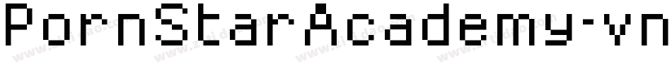 PornStarAcademy-vnay字体转换