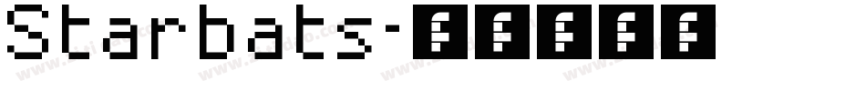 Starbats字体转换