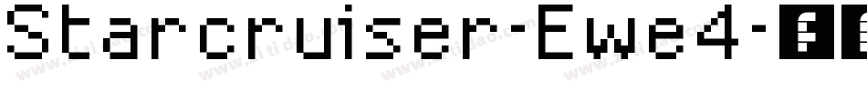 Starcruiser-Ewe4字体转换