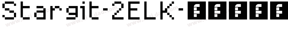 Stargit-2ELK字体转换