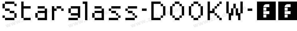 Starglass-DOOKW字体转换
