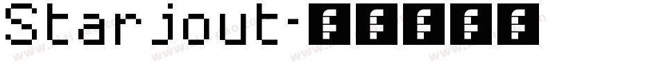 Starjout字体转换