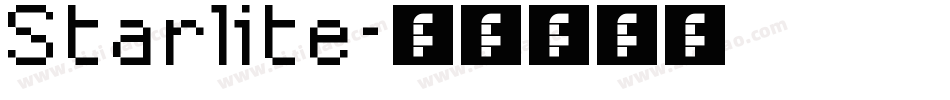Starlite字体转换