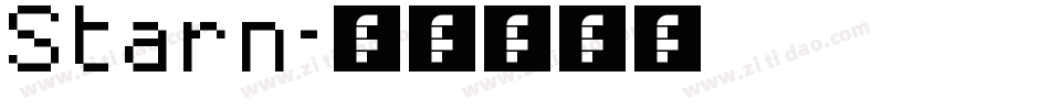 Starn字体转换