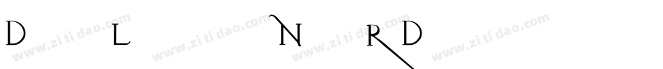 DaddyLonglegsNf-pR9D字体转换