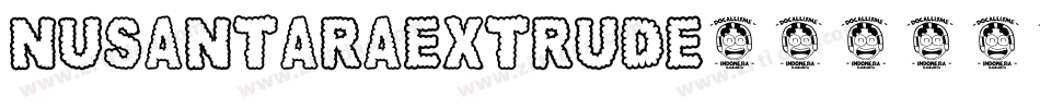 NusantaraExtrude字体转换
