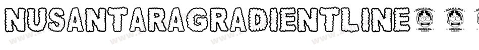 NusantaraGradientLine字体转换