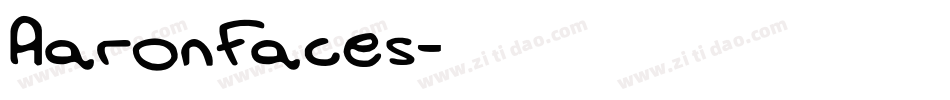 Aaronfaces字体转换