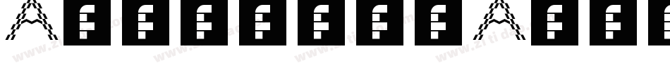AbstractAlienSymbols-DnAE字体转换
