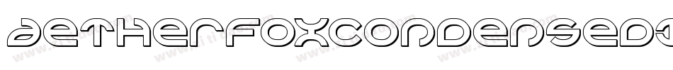 AetherfoxCondensedItalic-2oxd字体转换