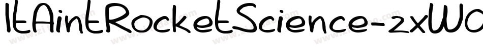 ItAintRocketScience-zxW0字体转换