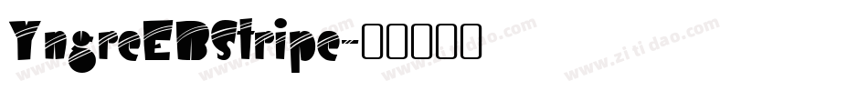YngreEBStripe字体转换