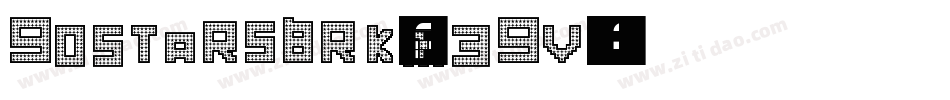 90StarsBrk-m39V字体转换