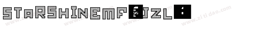 Starshinemf-ZJzl字体转换