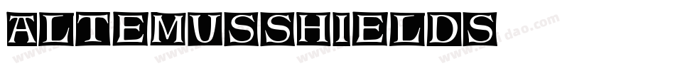 AltemusShields字体转换