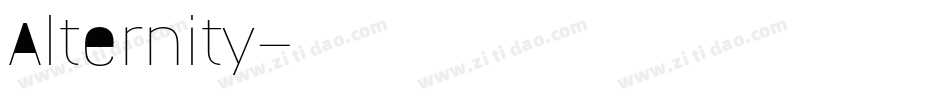 Alternity字体转换