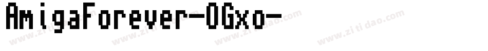 AmigaForever-OGxo字体转换
