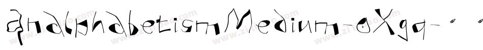 AnalphabetismMedium-oXgq字体转换