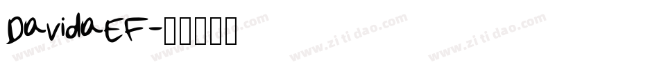 DavidaEF字体转换