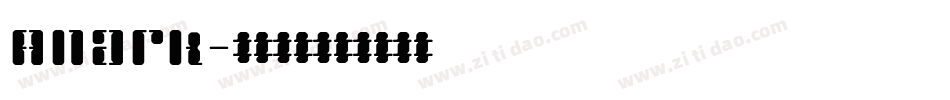 AnarK字体转换