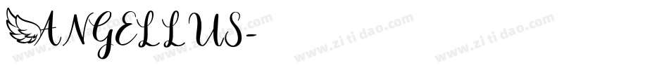 ANGELLUS字体转换