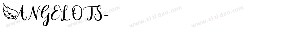 ANGELOTS字体转换