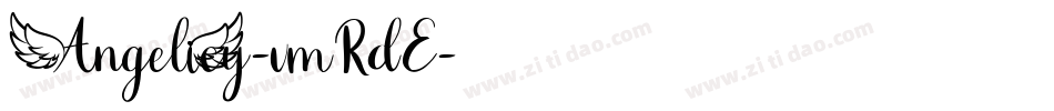 Angelicy-vmRdE字体转换