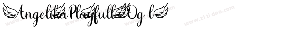 AngelikaPlayfull-2Og5l字体转换